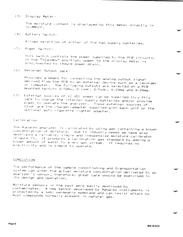 Moisture Analysis of Natural Gases Page 8
