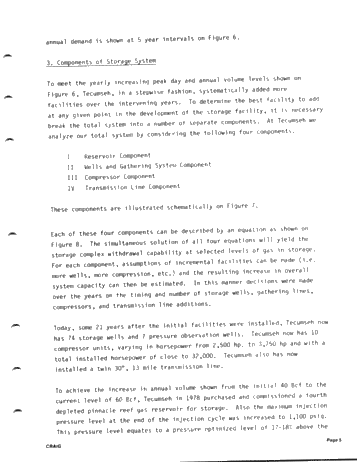 Tecumseh Gas Storage Limited - Twenty One Years of Reliable Gas Storage Service Page 5