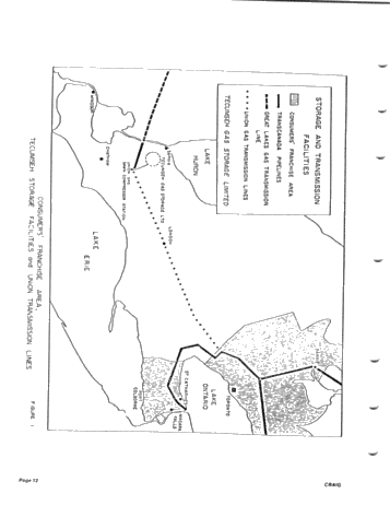 Tecumseh Gas Storage Limited - Twenty One Years of Reliable Gas Storage Service Page 12
