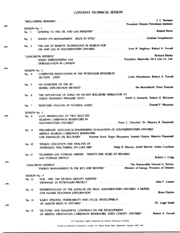 Twenty-Fourth Annual Conference Page 1