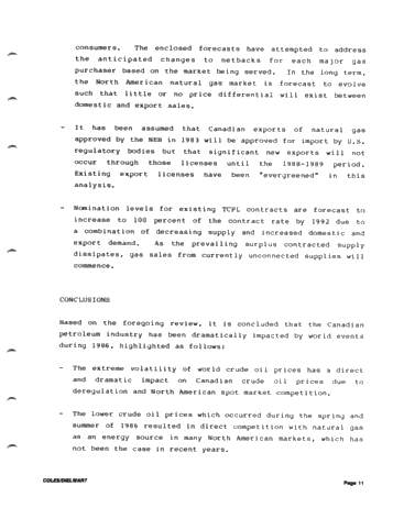 Valuing Petroleum Assets Under Current Market Conditions Page 11