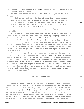 Voluntary Pooling in the Appalachian Basin - an Effect of Pooling on the Revenue Interest Page 4