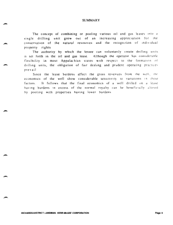Voluntary Pooling in the Appalachian Basin - an Effect of Pooling on the Revenue Interest Page 9