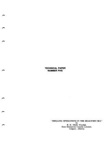Drilling Operations in the Beaufort Sea Page 1