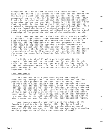 East Coast Offshore: Exploration History, Hydrocarbon Plays and Significant Discoveries Page 4