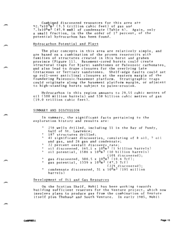 East Coast Offshore: Exploration History, Hydrocarbon Plays and Significant Discoveries Page 13