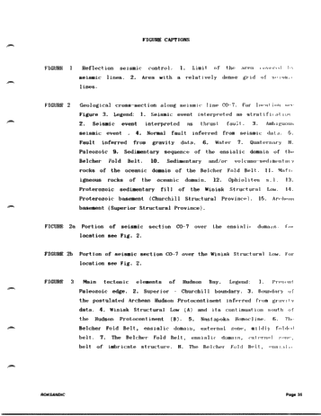 Tectonics of Hudson Bay in the Light of Geophysical Evidence Page 35