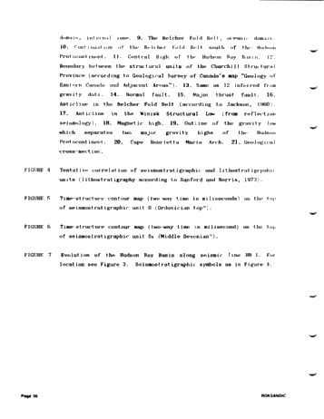 Tectonics of Hudson Bay in the Light of Geophysical Evidence Page 36