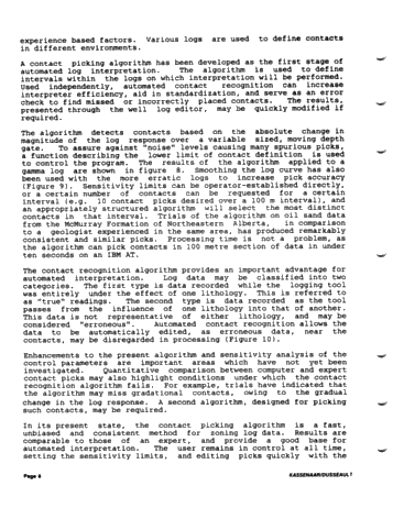 Development of PC - Based Interactive Geophysical Log Interpretation System Page 8