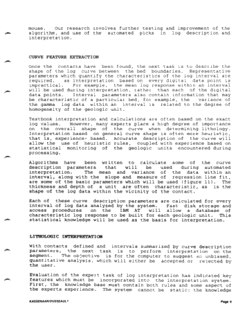 Development of PC - Based Interactive Geophysical Log Interpretation System Page 9
