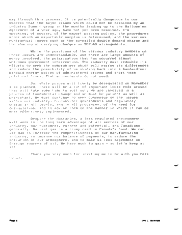 Luncheon Address - Natural Gas Deregulation Page 6