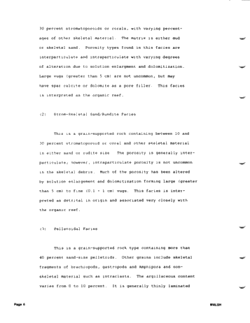 Development of the Zama Basin and Upper Keg River Reefs Page 6