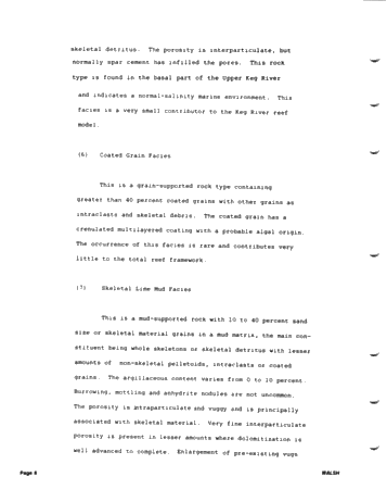 Development of the Zama Basin and Upper Keg River Reefs Page 8