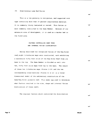 Development of the Zama Basin and Upper Keg River Reefs Page 10