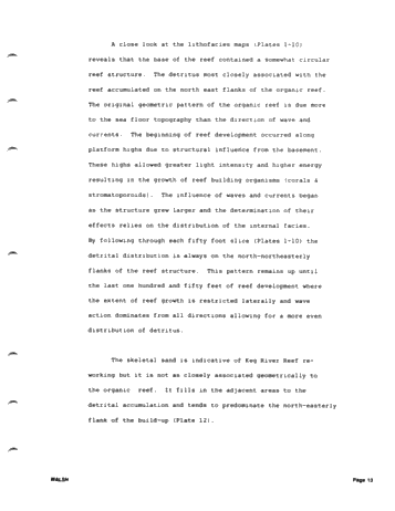 Development of the Zama Basin and Upper Keg River Reefs Page 13