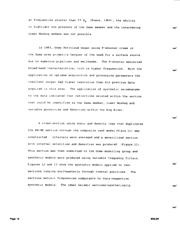 Development of the Zama Basin and Upper Keg River Reefs Page 18