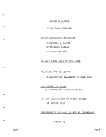 Solution Mining of Salt - The Technology and its Application Page 43