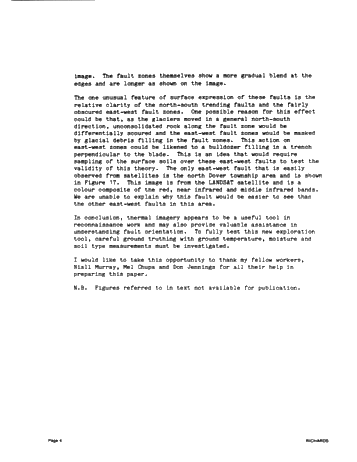 Test Study to Detect Subsurface Faults in Southwestern Ontario Using Remotely Sensed Data Page 4