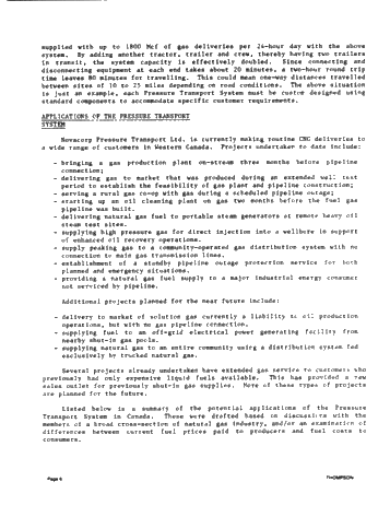 Bulk Transportation of Compressed Natural Gas in Ontario Page 6