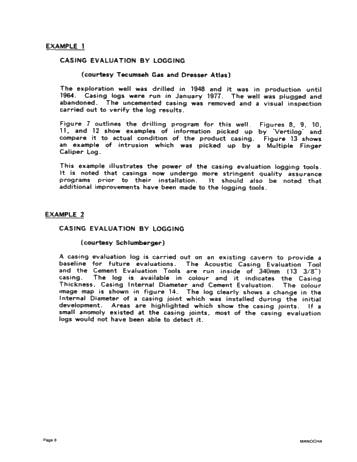 Integrity Testing of Hydrocarbon Storage Caverns: A User's Perspective Page 8