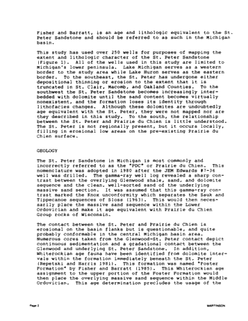 Exploring for Michigan's Prairie du Chien Deep Gas Reservoirs Page 2