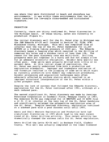 Exploring for Michigan's Prairie du Chien Deep Gas Reservoirs Page 4