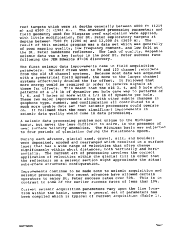 Exploring for Michigan's Prairie du Chien Deep Gas Reservoirs Page 7