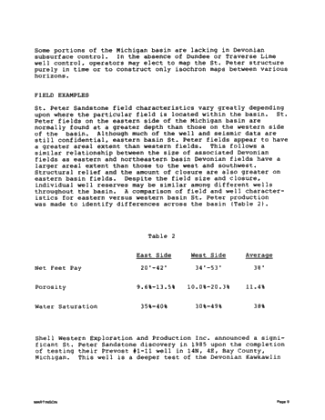 Exploring for Michigan's Prairie du Chien Deep Gas Reservoirs Page 9