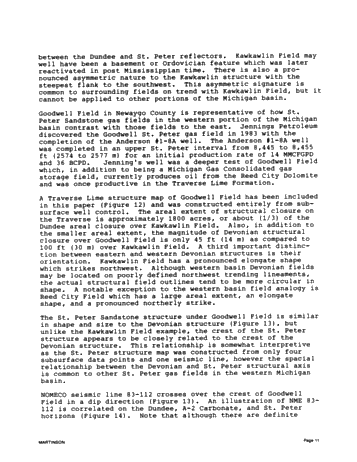 Exploring for Michigan's Prairie du Chien Deep Gas Reservoirs Page 11