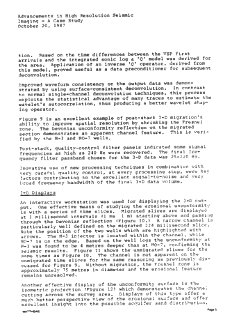 Advancements in High Resolution Seismic Imaging - A Case History Page 5