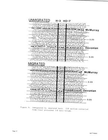 Advancements in High Resolution Seismic Imaging - A Case History Page 12