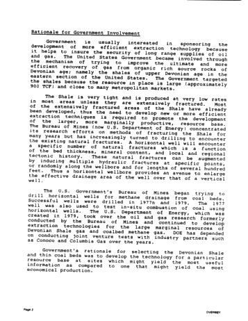 Directional Drilling: Rationale for Selection of Targets Page 2