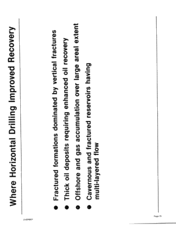 Directional Drilling: Rationale for Selection of Targets Page 25