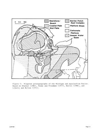 A Comparison of the Middle Proterozoic Balmat Evaporite Sequence With Niagaran and Cayugan Strata in the Michigan-Appalachian Basins Page 13