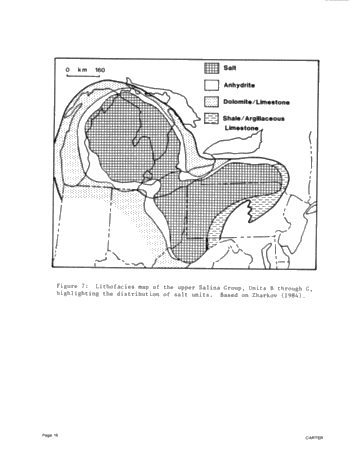 A Comparison of the Middle Proterozoic Balmat Evaporite Sequence With Niagaran and Cayugan Strata in the Michigan-Appalachian Basins Page 16
