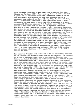 A Comparison of the Middle Proterozoic Balmat Evaporite Sequence With Niagaran and Cayugan Strata in the Michigan-Appalachian Basins Page 17