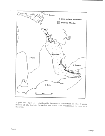 A Comparison of the Middle Proterozoic Balmat Evaporite Sequence With Niagaran and Cayugan Strata in the Michigan-Appalachian Basins Page 28