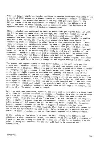 The Deep Earth Gas Swedish Drilling Project Page 5