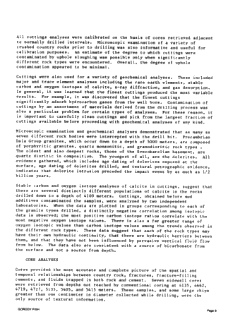 The Deep Earth Gas Swedish Drilling Project Page 9