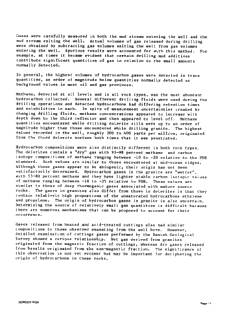 The Deep Earth Gas Swedish Drilling Project Page 11