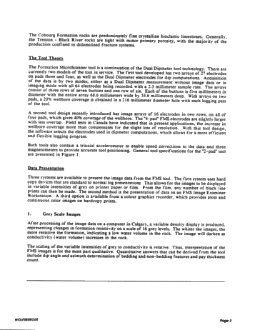 Formation Micro Scanner Applications in Southwestern Ontario Page 3