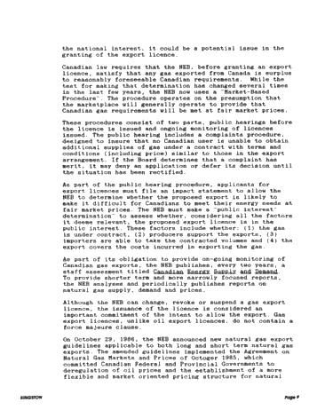 Marketing Opportunities for Ontario Gas in the United States Page 9