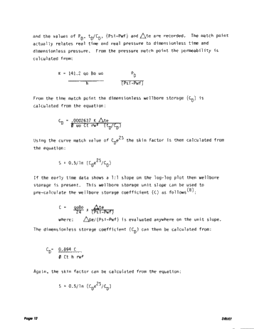 A Method of Pressure Transient Analysis for Well Testing in Ordovician Reservoirs Page 12