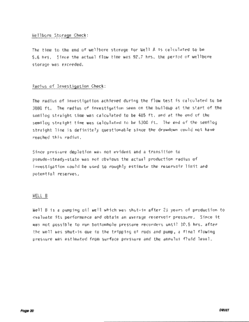 A Method of Pressure Transient Analysis for Well Testing in Ordovician Reservoirs Page 20