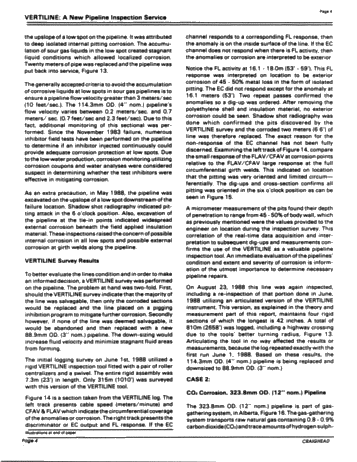 Vertiline, a New Pipeline Inspection Service Page 4