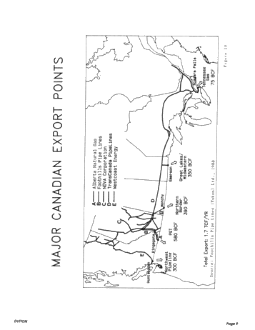 Export Volumes: the Key to Growth in the Canadian Oil and Gas Industry Page 9