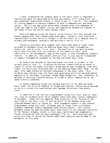 Trenton (Ordovician) Structure in Northwestern Ohio Page 5