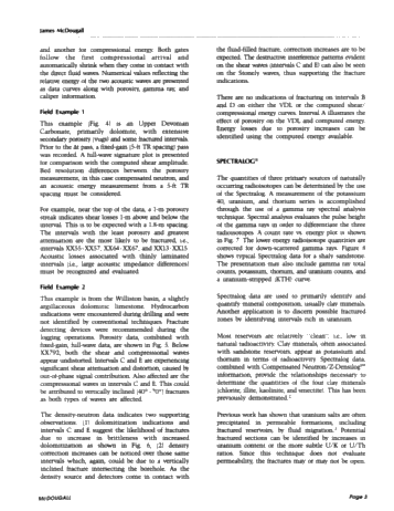 Advances in Fracture Detection Using Petrophysical Data Page 3