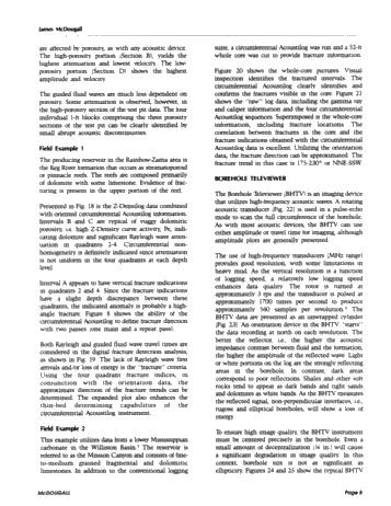 Advances in Fracture Detection Using Petrophysical Data Page 5