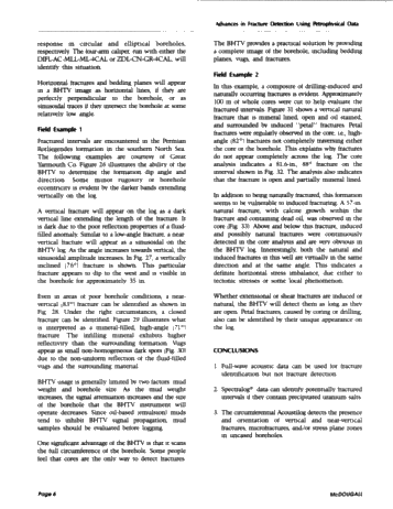 Advances in Fracture Detection Using Petrophysical Data Page 6